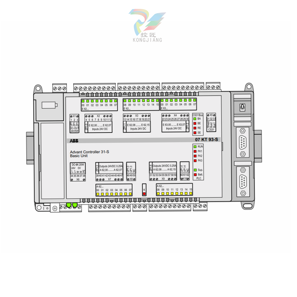 ABB 07KT93 中央处理器